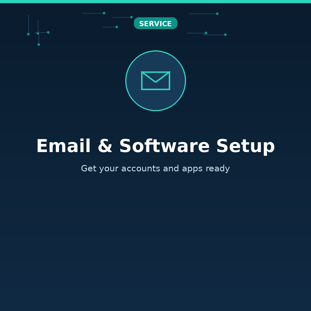 Email & Software Setup for seniors and families
