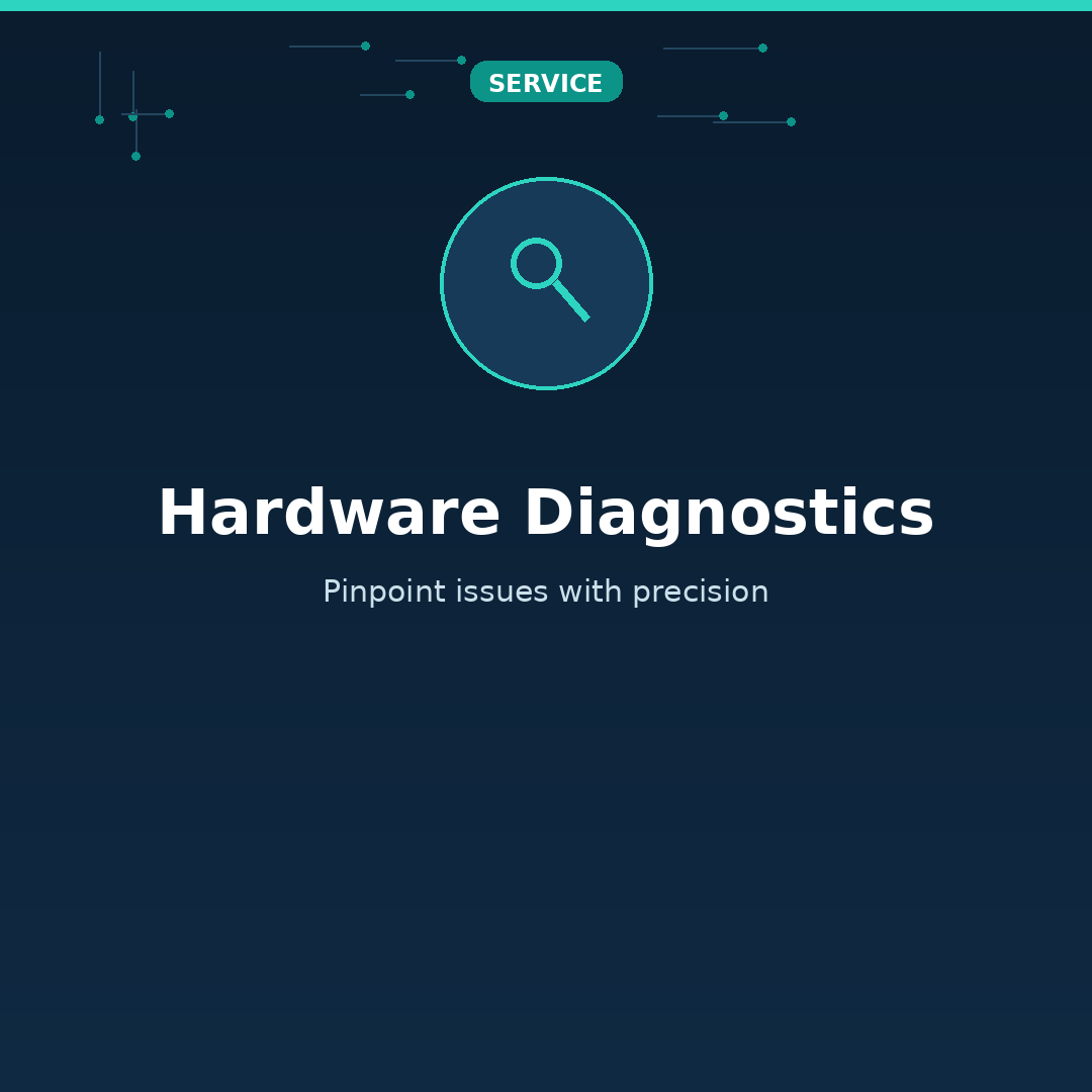 Hardware Diagnostics for seniors and families